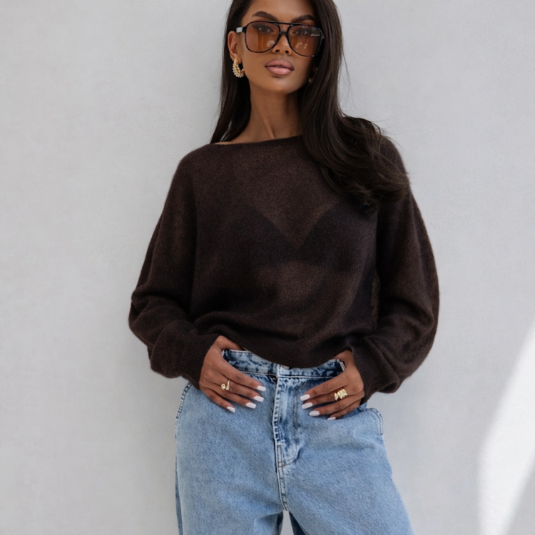 Yarn Sweater Alexander Premium Chocolate - Image 3