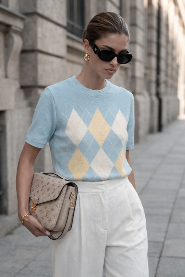 Agnessio Sweater Blue - Image 3