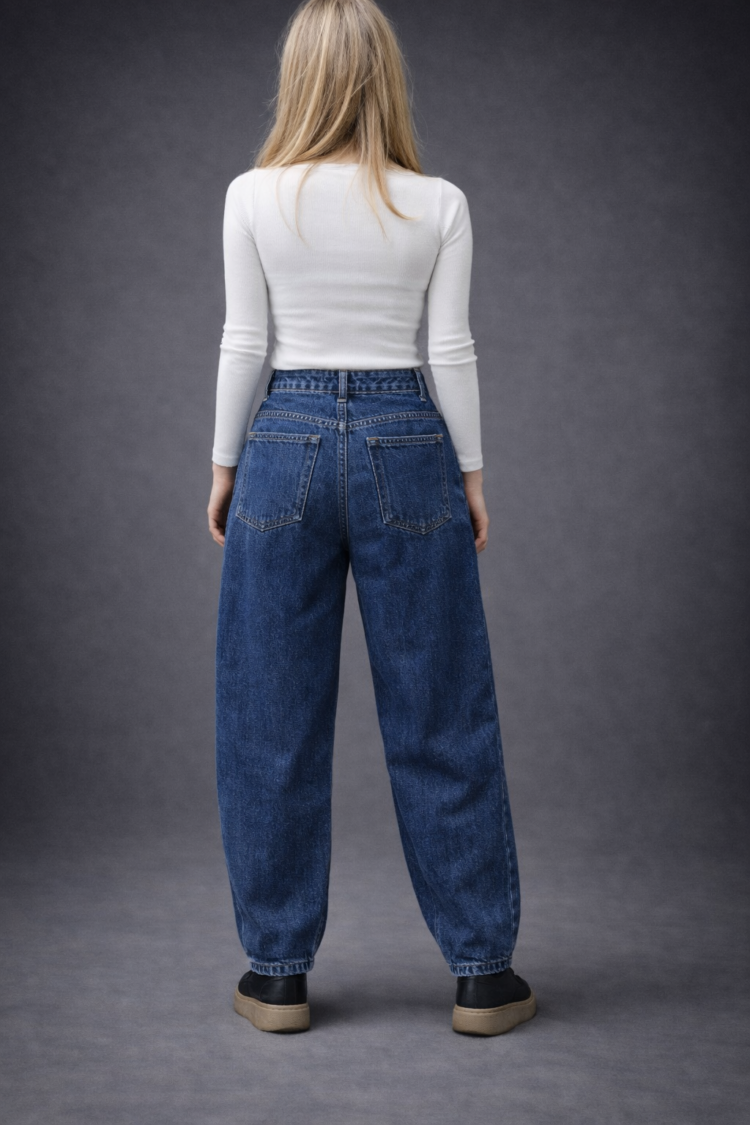 M'Sara Balloon-Fit Jeans - Image 2