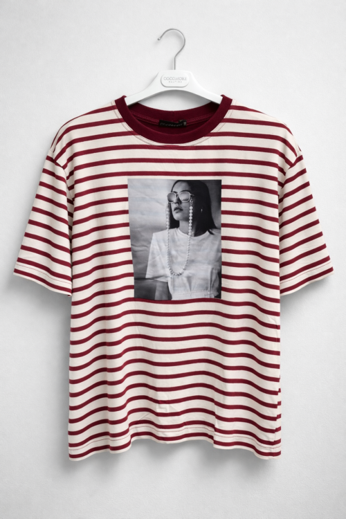 Striped Graphic T-shirt