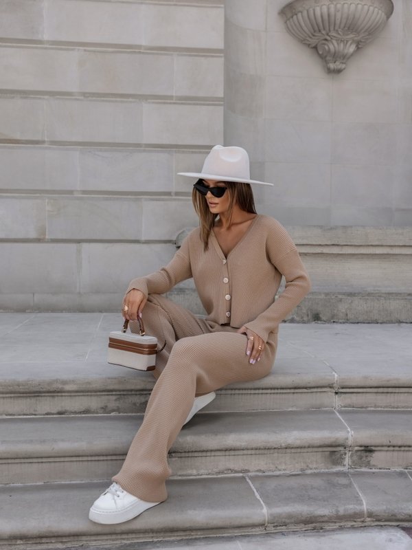 Cornelio Sweater Trousers Caramel - Image 4