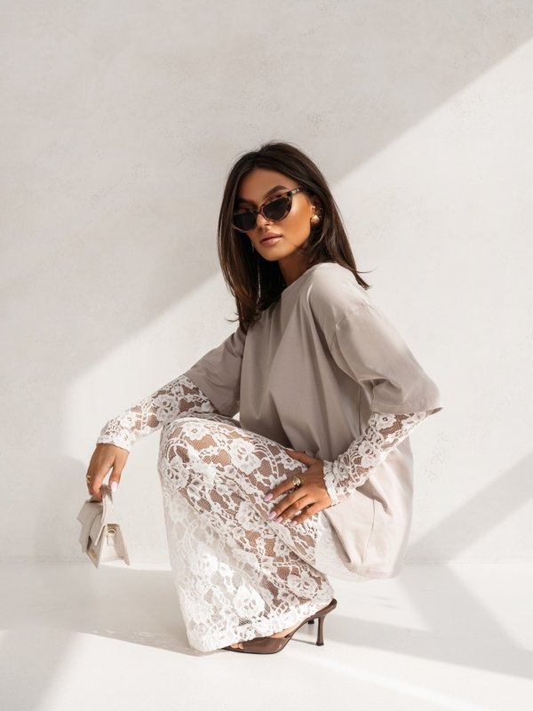 Stunning Albion Trousers Ecru - Image 2