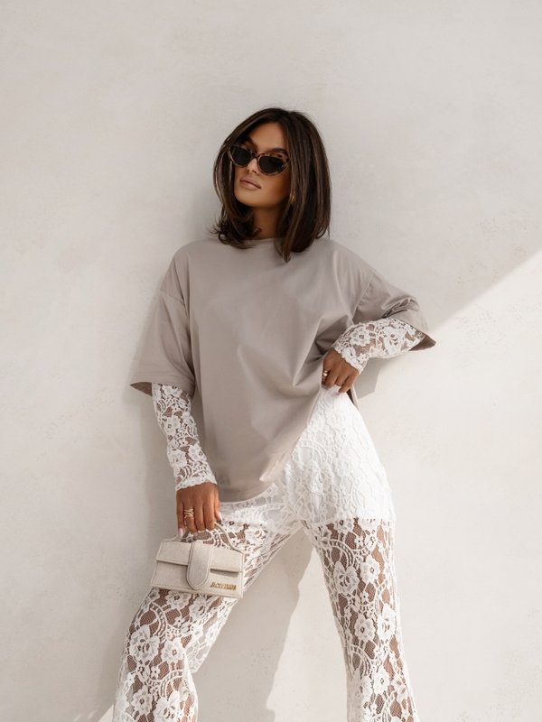 Stunning Albion Trousers Ecru - Image 5