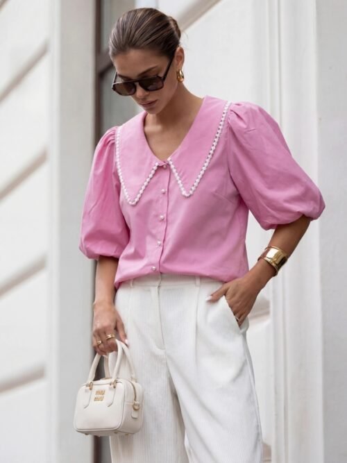 Elegant Sheryl Shirt Pink