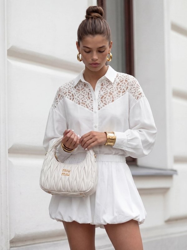 Shirt Arlette Ecru - Image 3