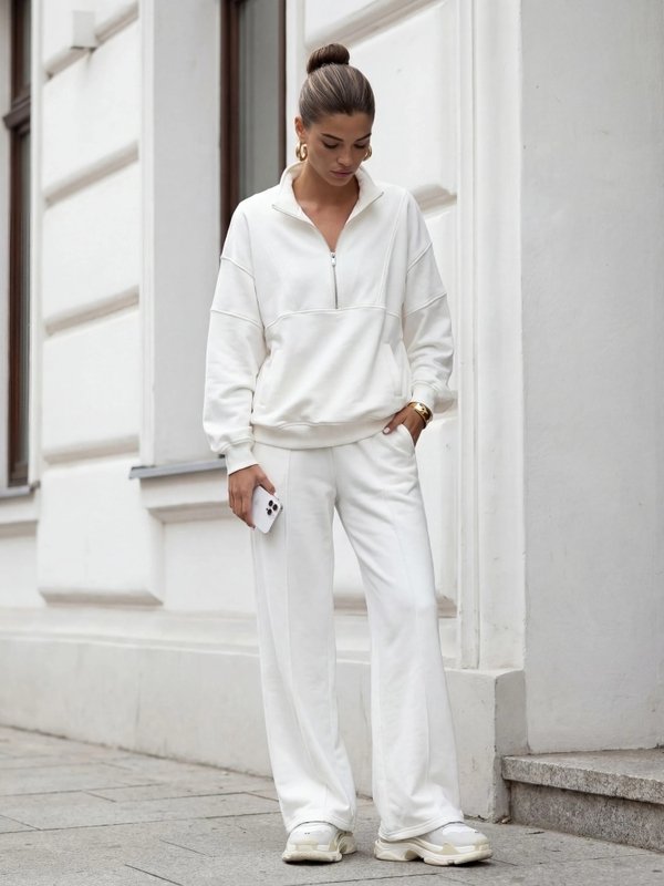 Danos Sweatshirt Ecru - Image 5