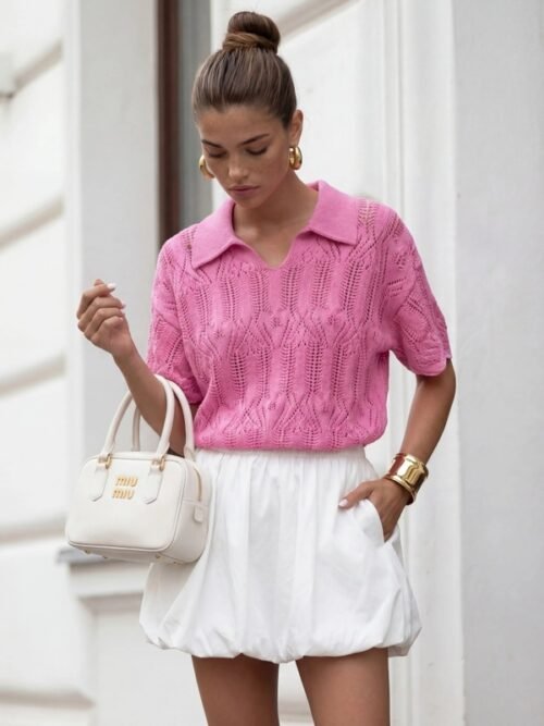 Lorvina Pink Sweater