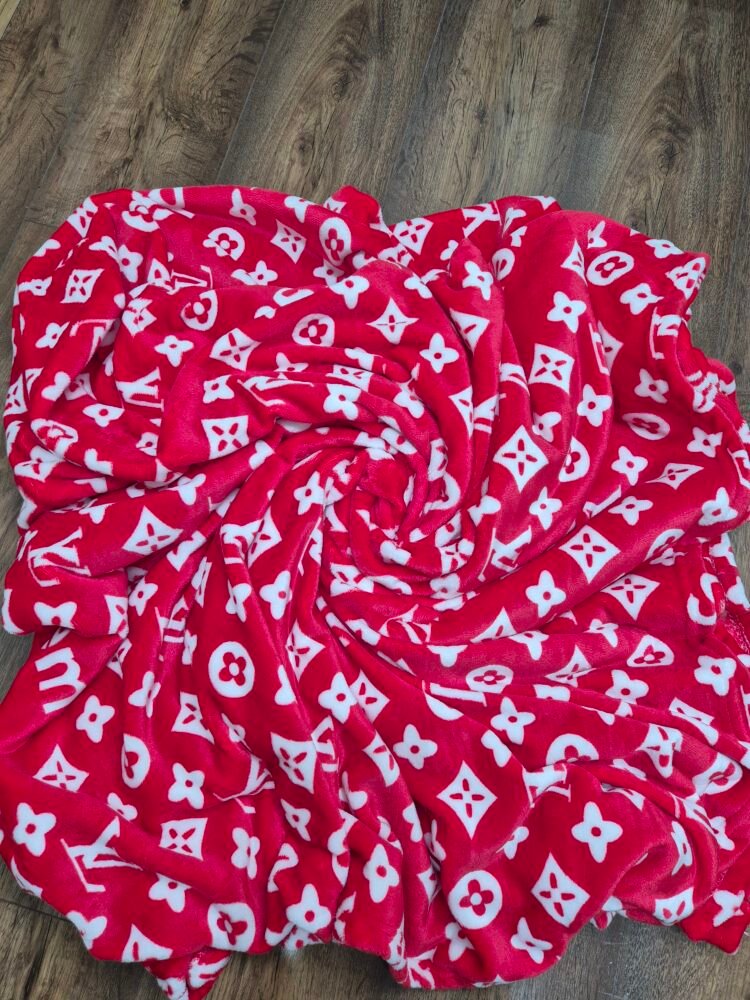 Soft Luxury Blanket LV - Image 4