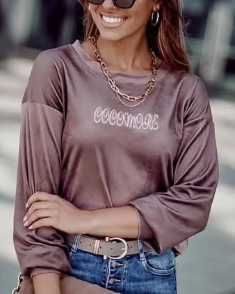 Cocomore Velour Sweatshirt - Image 2