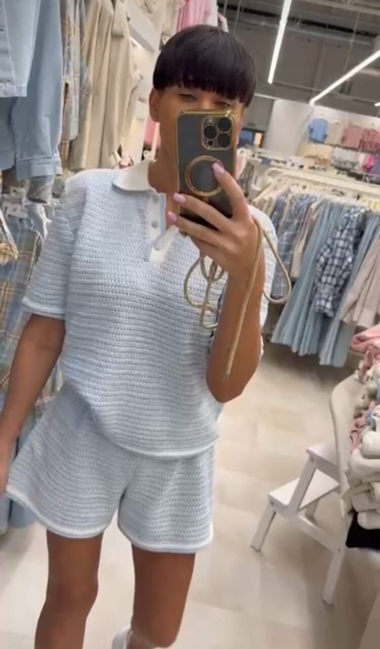 Sempre Two-Piece Set Blue - Image 5