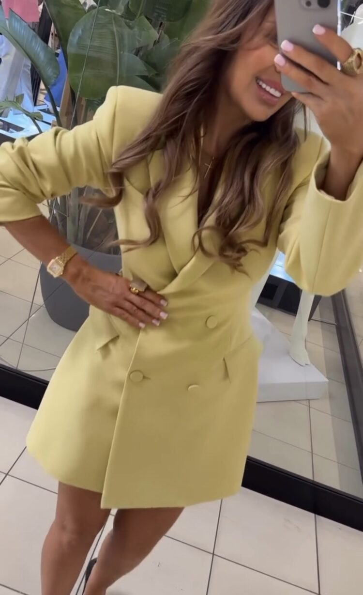 Elegant Fitted Blazer Mango - Image 3