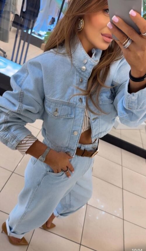 EMO Denim Jacket Light Blue