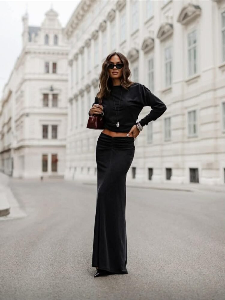 Two-Piece Set Black