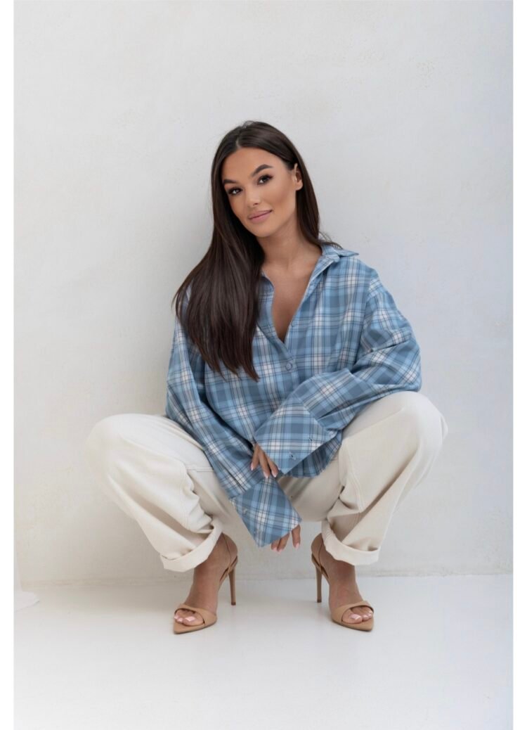 AVA shirt Blue - Image 5