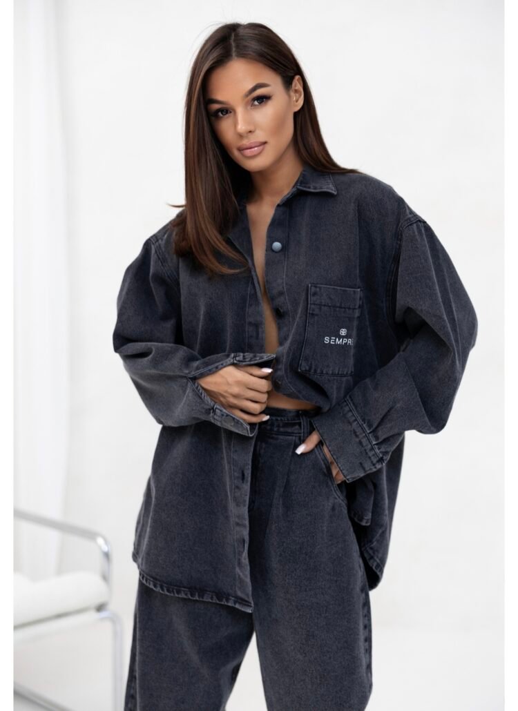 High-Waisted Trousers black - Image 5