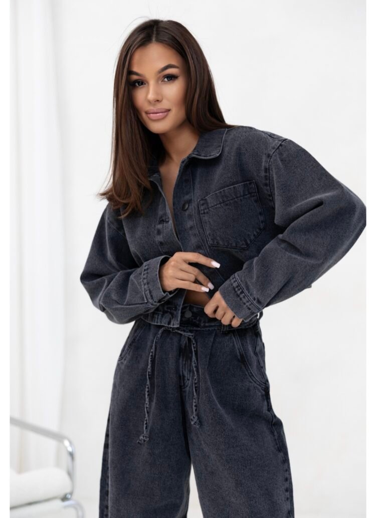 Sempre Denim Jacket black