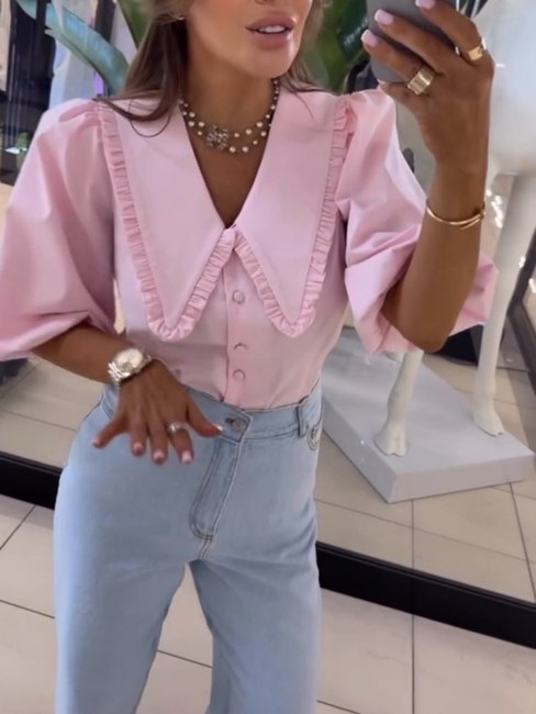 Prima Tencel Shirt Pink - Image 2