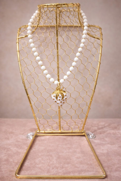 Elegant Necklace Strawberry