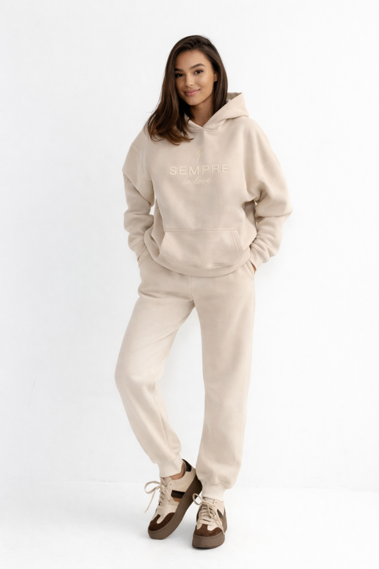 Tracksuit CLASSY Light Beige