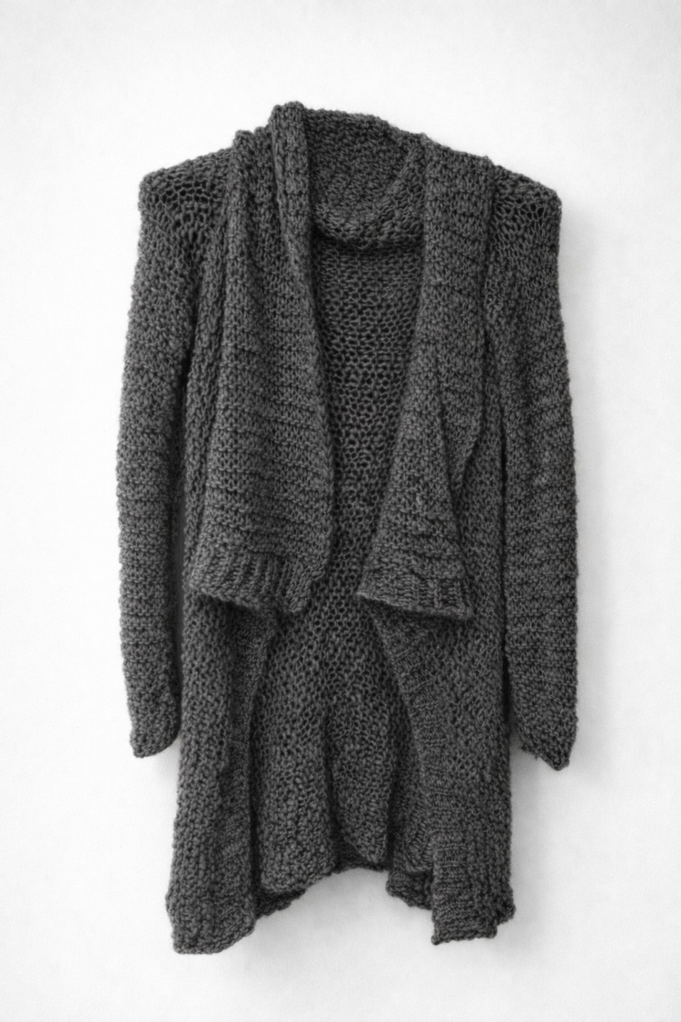 Knit Cardigan Fango - Image 2