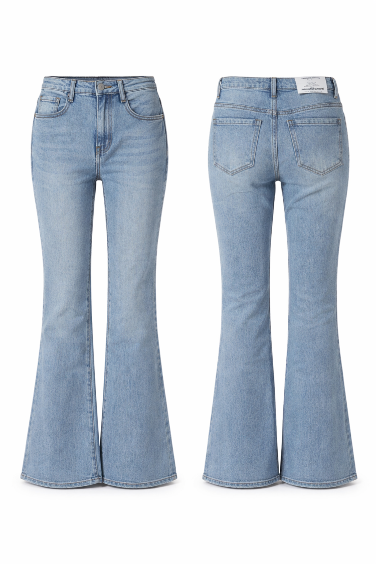 Flattering High-Waisted Fit Jeans - Image 2