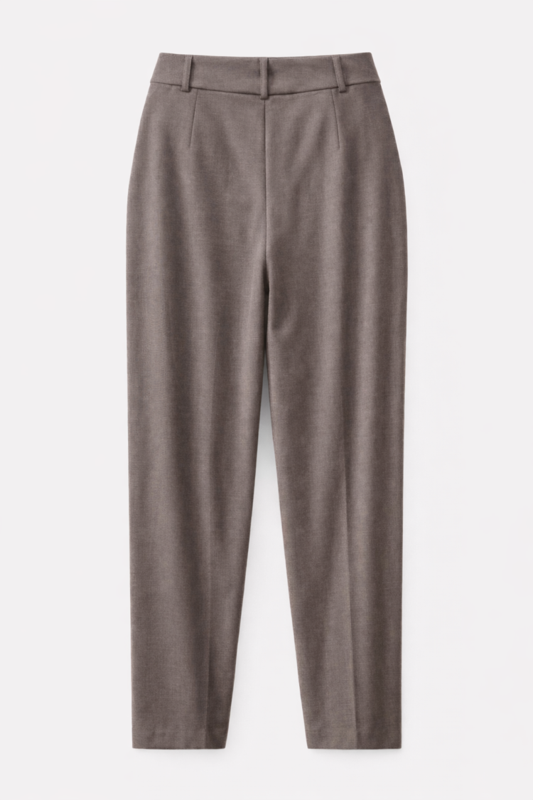 Elegant Trousers Brown - Image 2