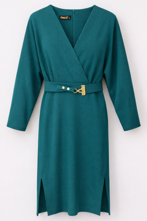 Elegant Emerald Green Dress
