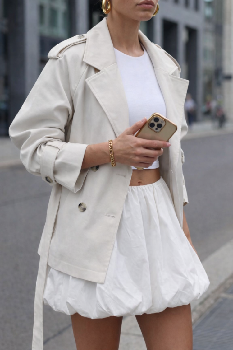 Esmeris Coat Beige - Image 3