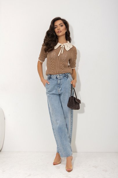 Zoe Sweater latte/natural - Image 2