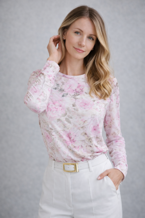 Mesh Blouse Powder