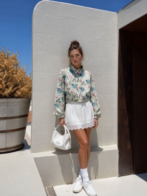 Stylish Floral Jacket - Image 7