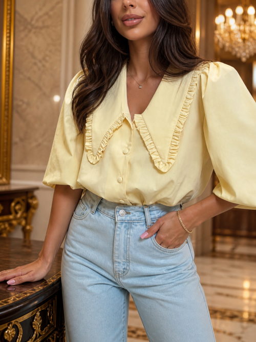 Prima Tencel Shirt banan