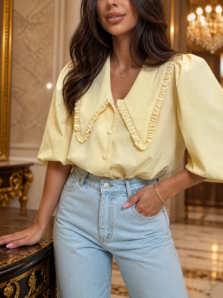 Prima Tencel Shirt banan
