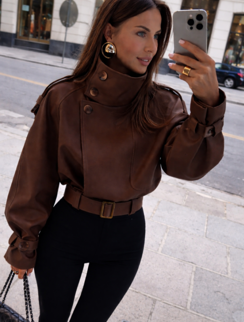 Buch Jacket - Brown