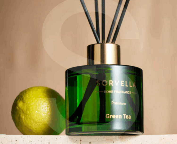 SORVELLA Fragrance Sticks Green Tea Diffuser 120ml - Image 3