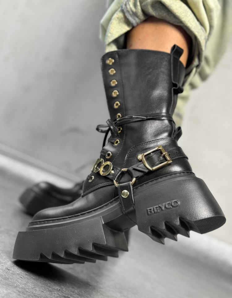 Leather workers 24-2/25 black gold - Image 3