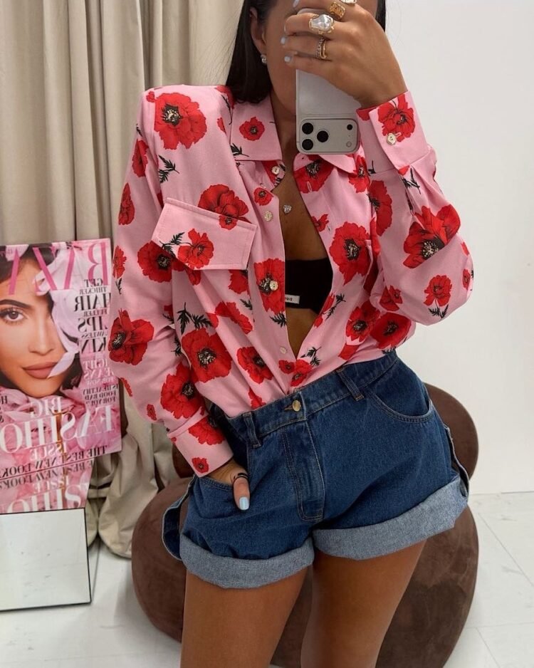 LaMilla Pink Poppy Shirt - Image 3