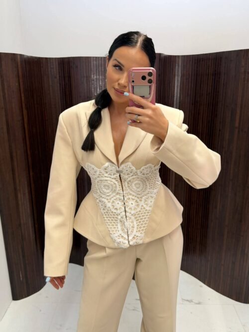 La milla Blazer Beige