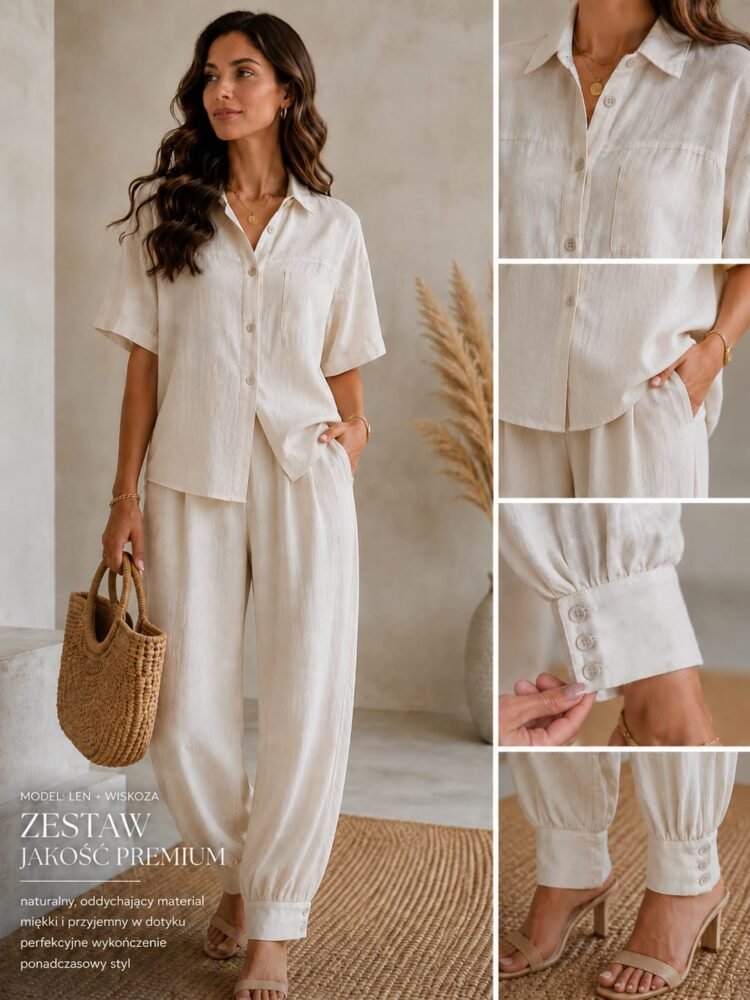Two-piece Linen Set - Image 5