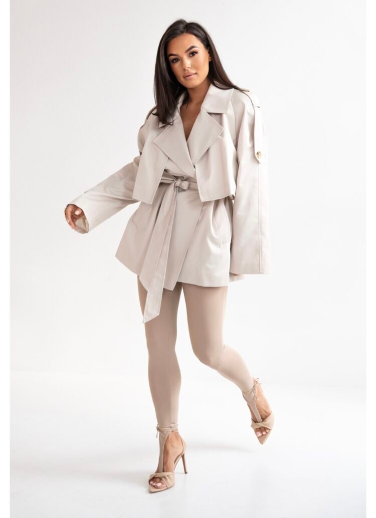 KATE Trench Coat Beige - Image 3