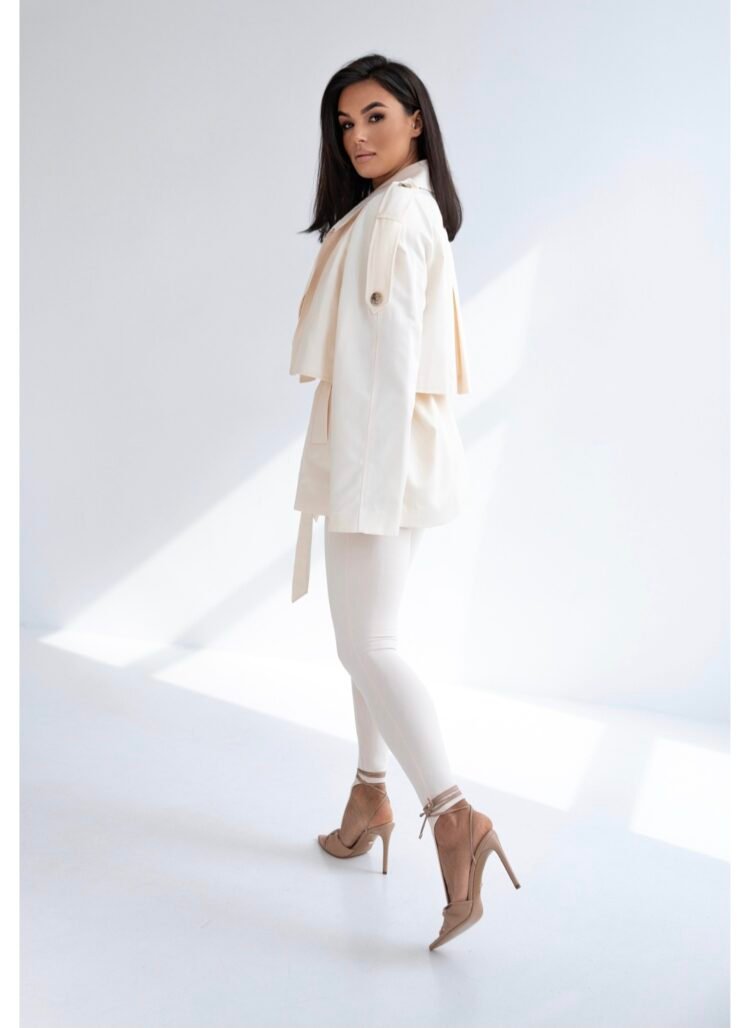 KATE Trench Coat Vanilla - Image 5