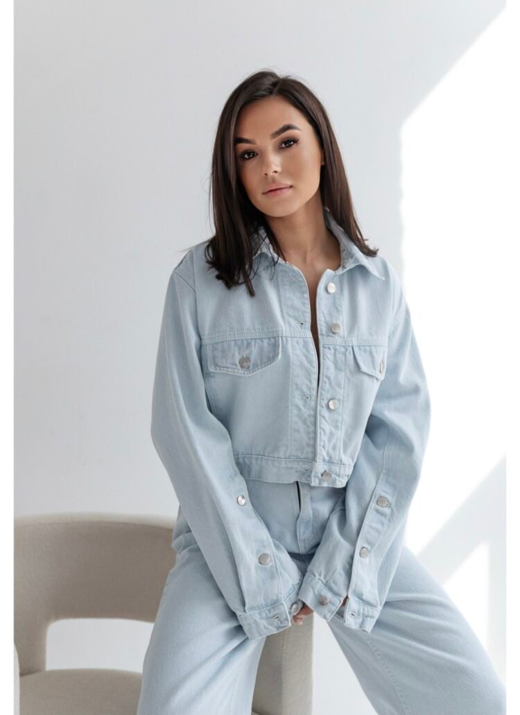 JEANS NORA jacket Light blue - Image 4
