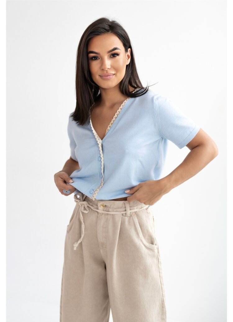 Penelope Blue Sweater - Image 3