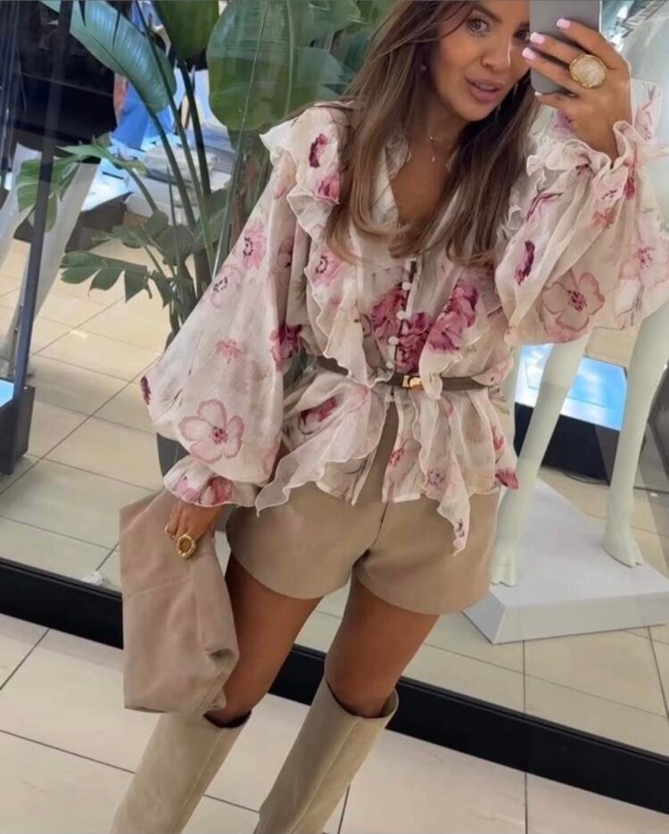 Bloom Shirt Pink