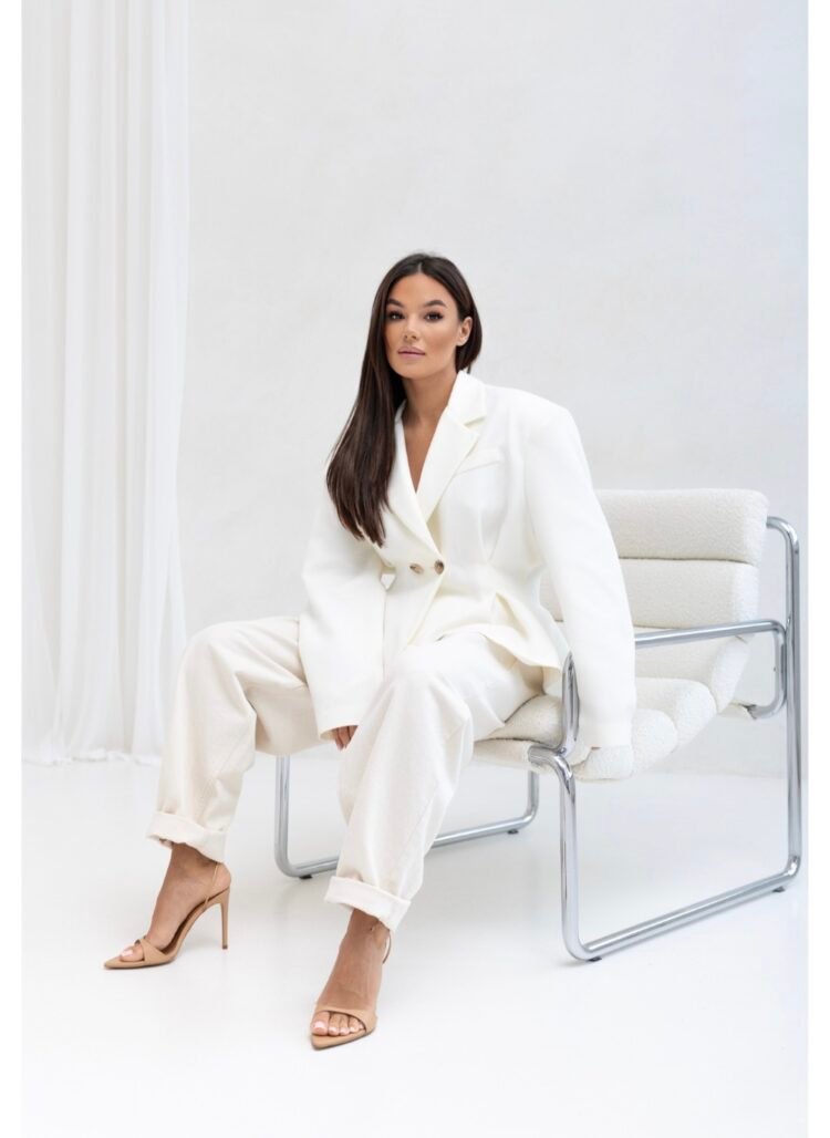 Doria Jacket Blazer Vanilla - Image 9