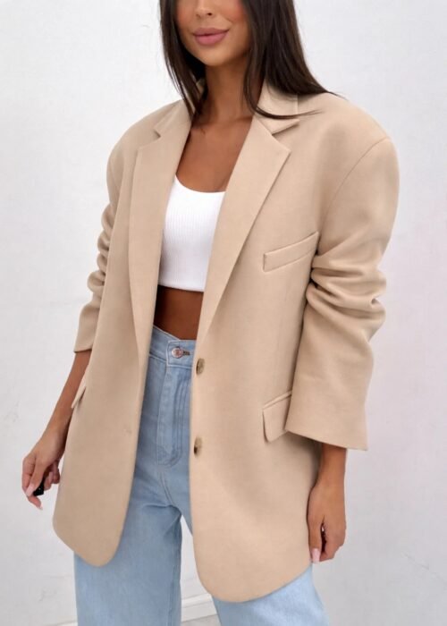 Women's Chicago Blazer Beige