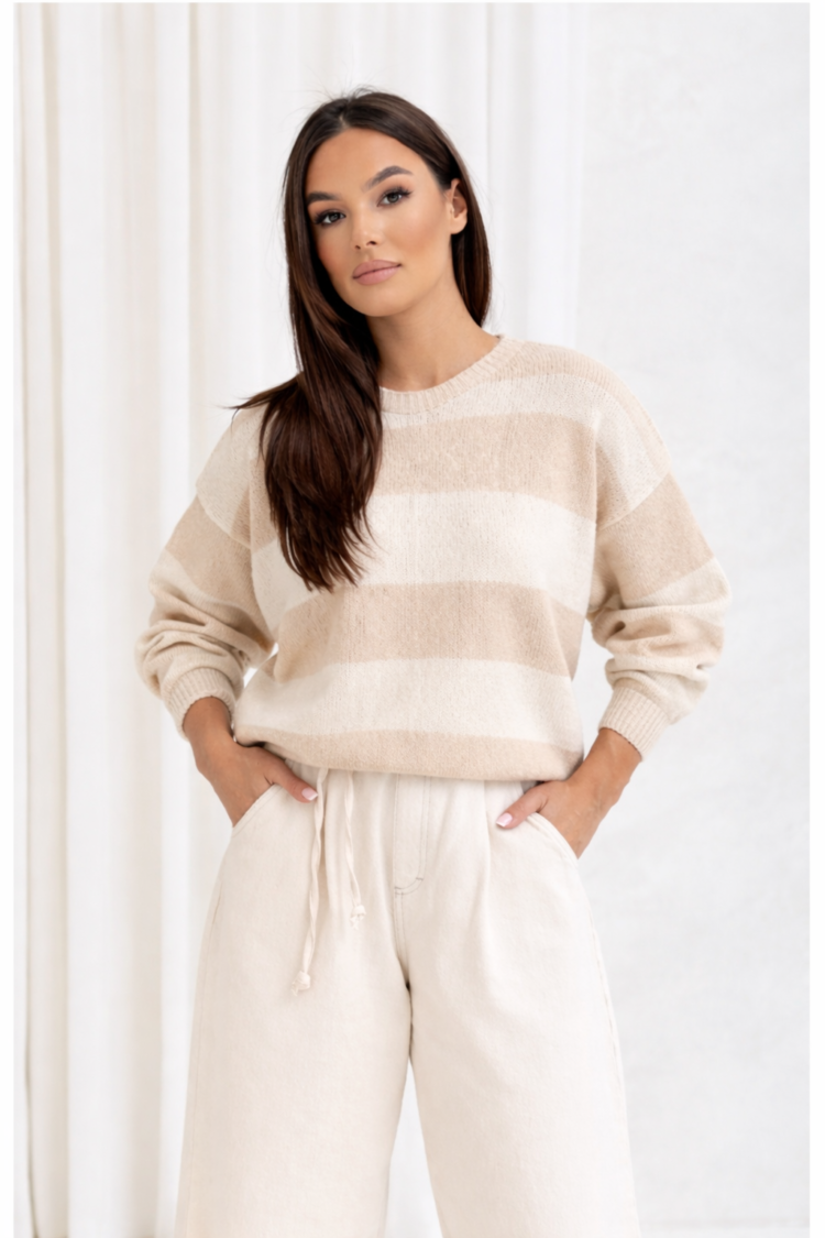 MIA Beige Sweater Sempre