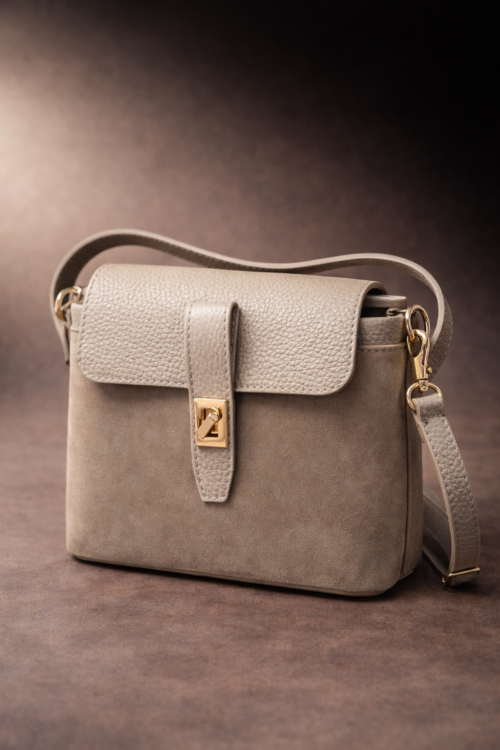 Small Handbag Crossbody Bag Beige