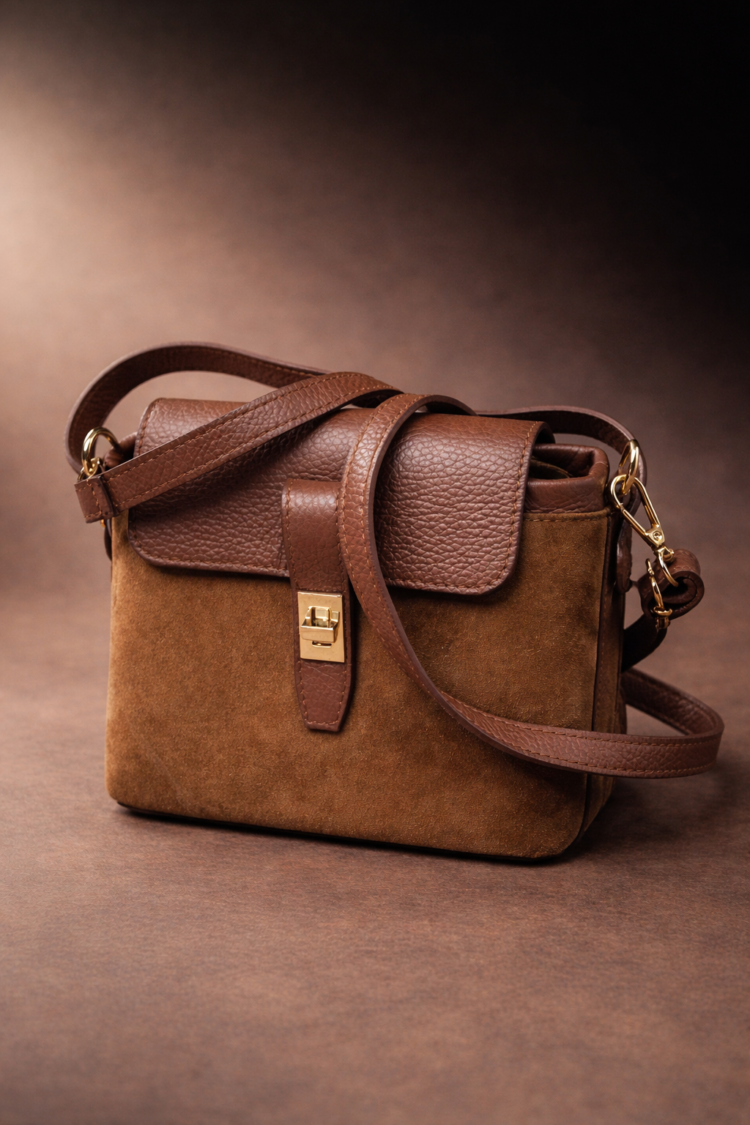 Small Handbag Crossbody Bag Brown - Image 2