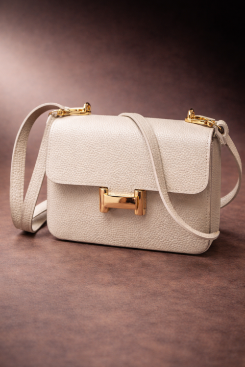 Leather crossbody bag
